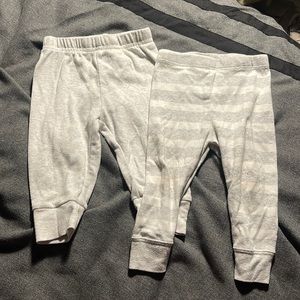 3-6 month and 6 month leggings